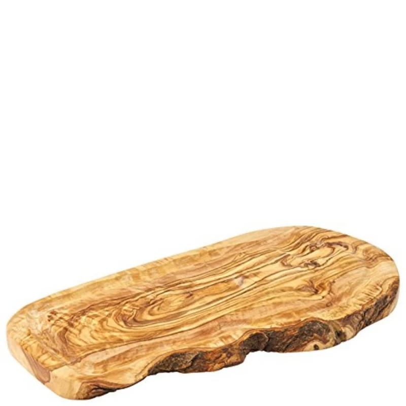 Utopia Olive Wood Presentation, JMP991-000000-B01006, Board with Juice Groove 14 x 6.75" (35 x 17cm) (Box of 6)