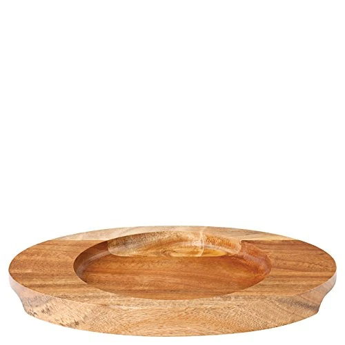 Utopia Cast Iron & Boards, JMP946-000000-B01006, Oval Wood Board 8.5 x 6.25" (22 x 16cm) (Box of 6)