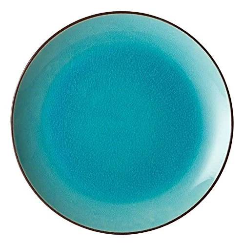 Utopia Soho, K90033-000000-B01006, Aqua Coupe Plate 12" (30cm) (Box of 6)