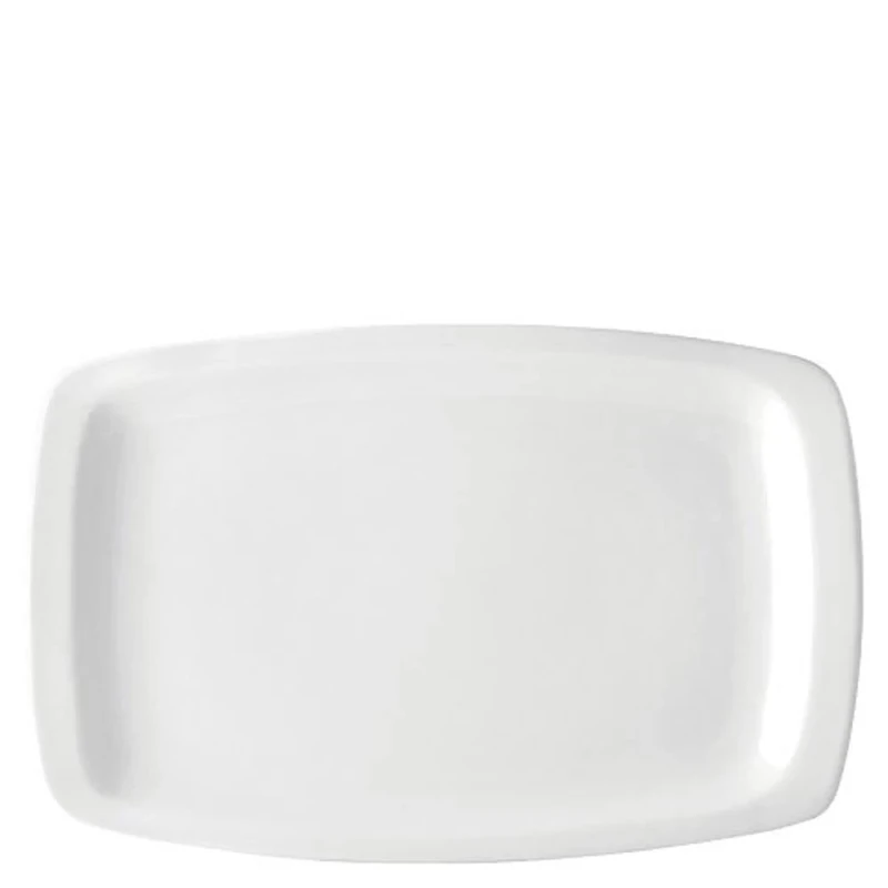 Utopia Titan Rectangular Plates 14inch / 36cm. Pack of 12