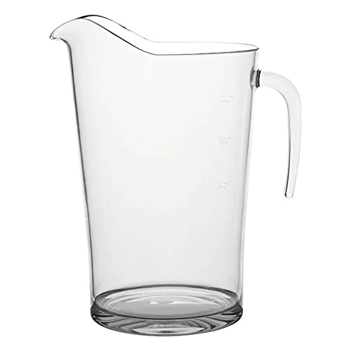 4 Pint / 2ltr Jug LCE @ 2, 3 & 4 Pint - SAN - Case of 6 - LCE Plastic Jugs