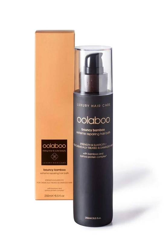OOLABOO Bouncy Bamboo Extreme Repairing Hair Bath, 250 ml