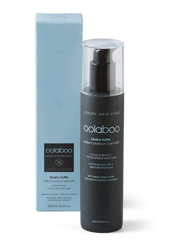OOLABOO Blushy Truffle Brilliant Platinum Hair Bath 250 ml - Image 1