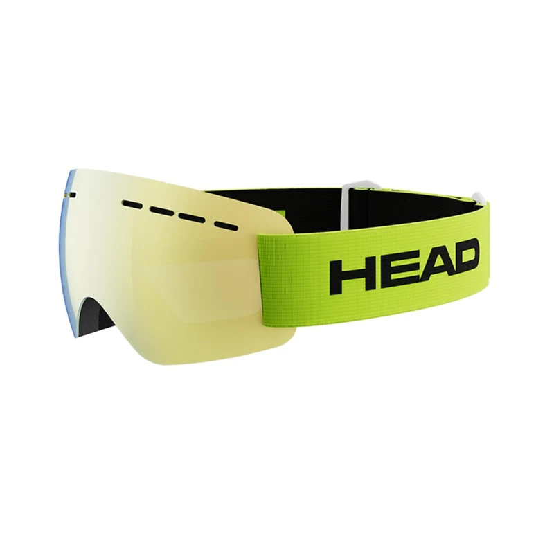 HEAD Solar FMR Ski Goggles, Lime, L