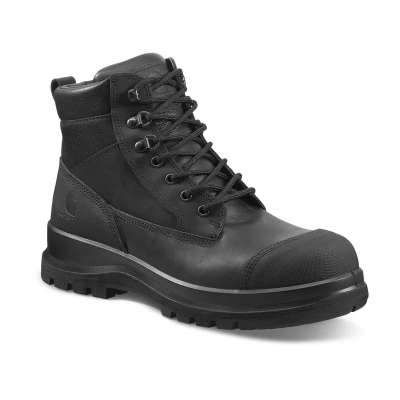 Carhartt Men's Detroit Rugged Flex® S3 6 Inch Safety Boot, Black, 42