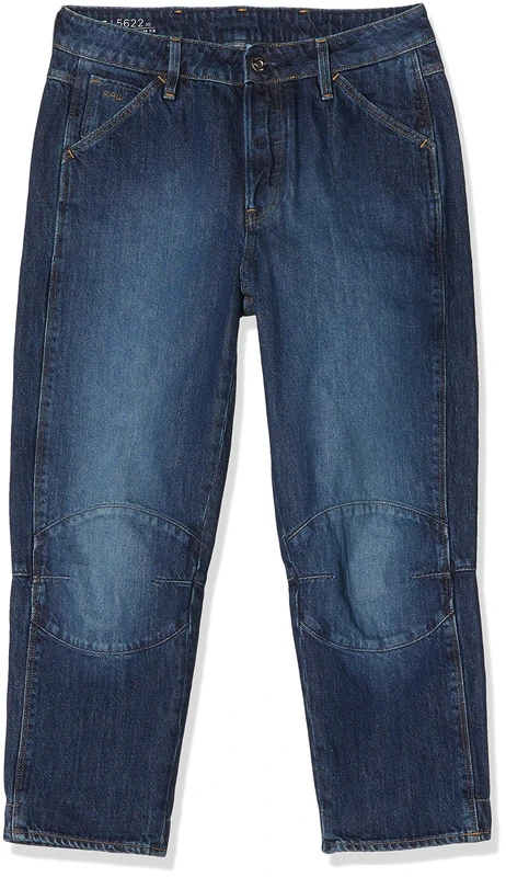 G-Star Women's 5622 3D High Waist Boyfriend Jeans, Blue (medium aged D08446-9436-071), 29W / 32L