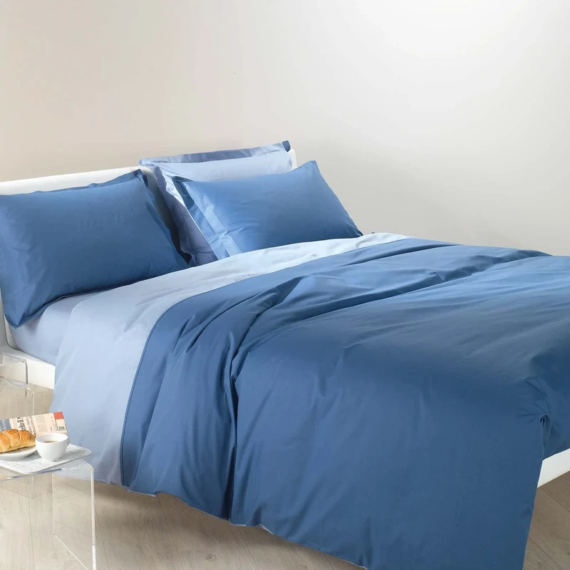 Caleffi - Bi-colour Avio double bed linen set