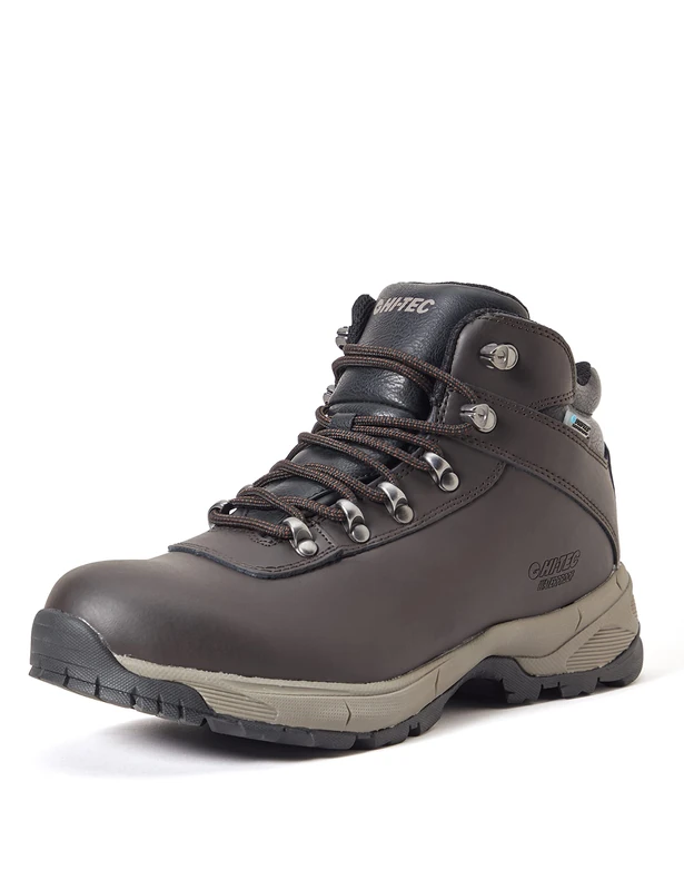 Hi-Tec Women's Eurotrek Lite Wp Womens High Rise Hiking Boots, Brown Dk Chocolate 41, 4 UK