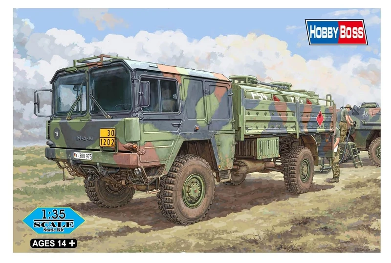 Hobbyboss 1:35 - German MAN-5LKW 5t mil glw Truck