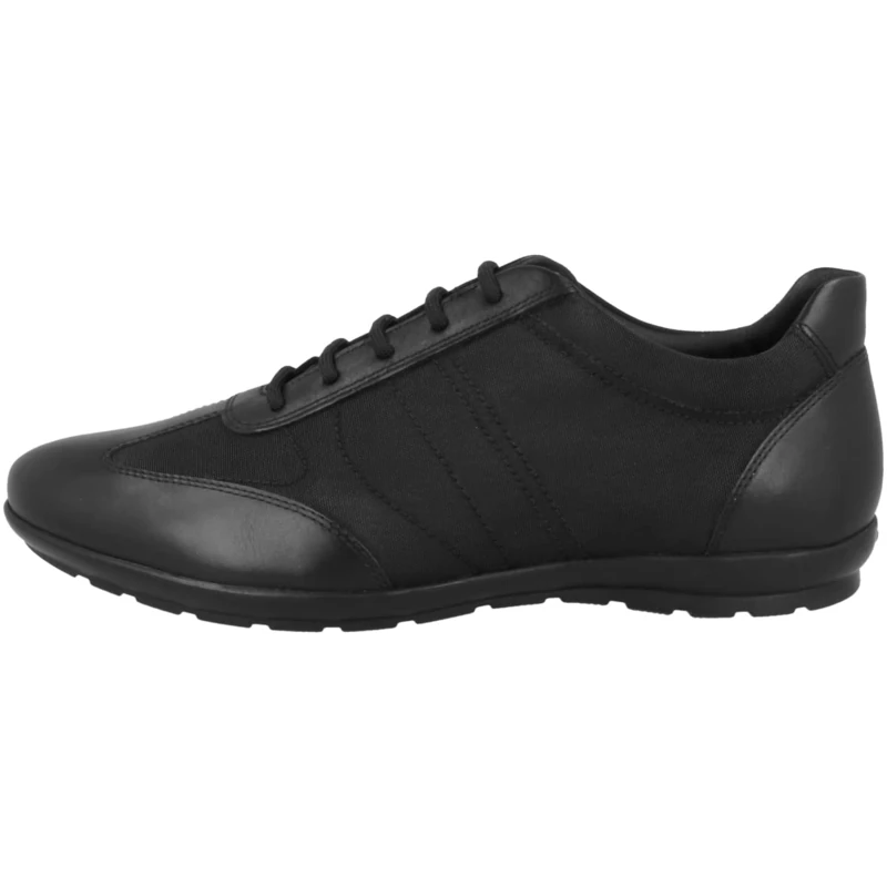 Geox Men's Uomo Symbol B Shoes, Black, 10 UK