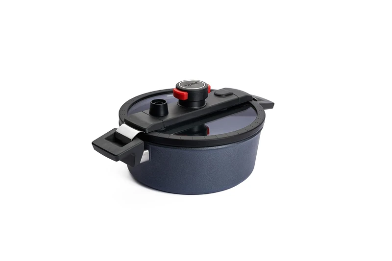 Woll Active Lite Casserole with Active Lite Lid, Diameter 24 cm, 9 cm High, 3.8 Litres, with 2 Side Handles, Suitable for Ceramic, Gas, Electric, Halogen - Not Suitable for Induction Cookers, Cast - Image 1