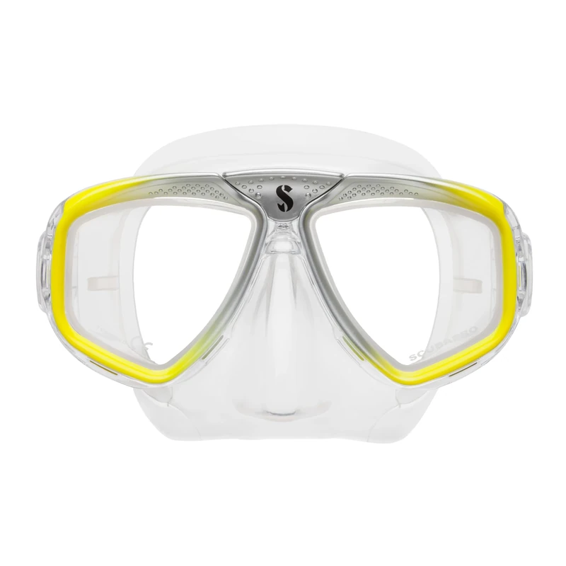 Scubapro Zoom Mask Clear/Yellow Regulator Kit for Cold Water Diving Unisex-Adult, Yellow, One Size