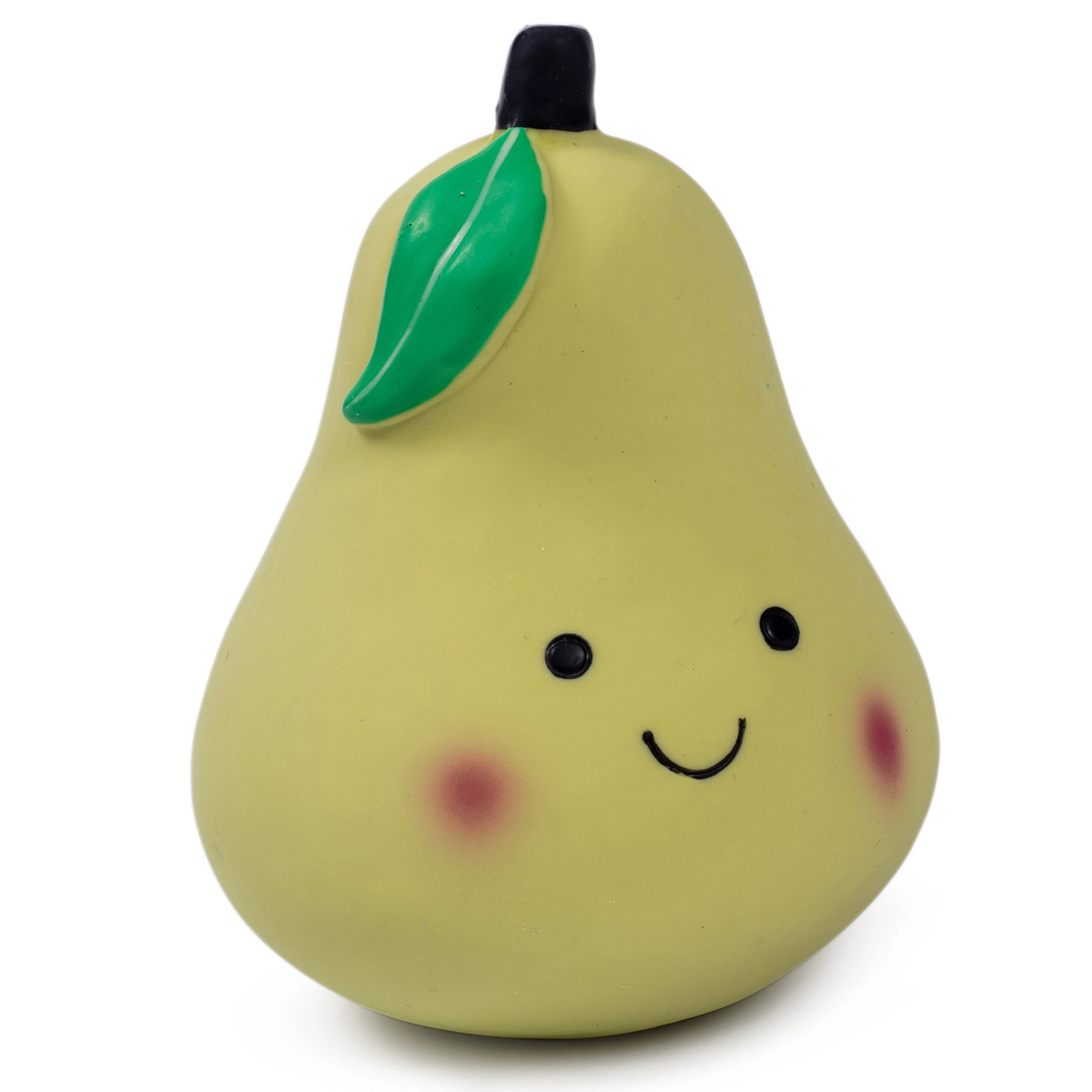 Petface Latex Pear Soft Chew Dog Toy, Large