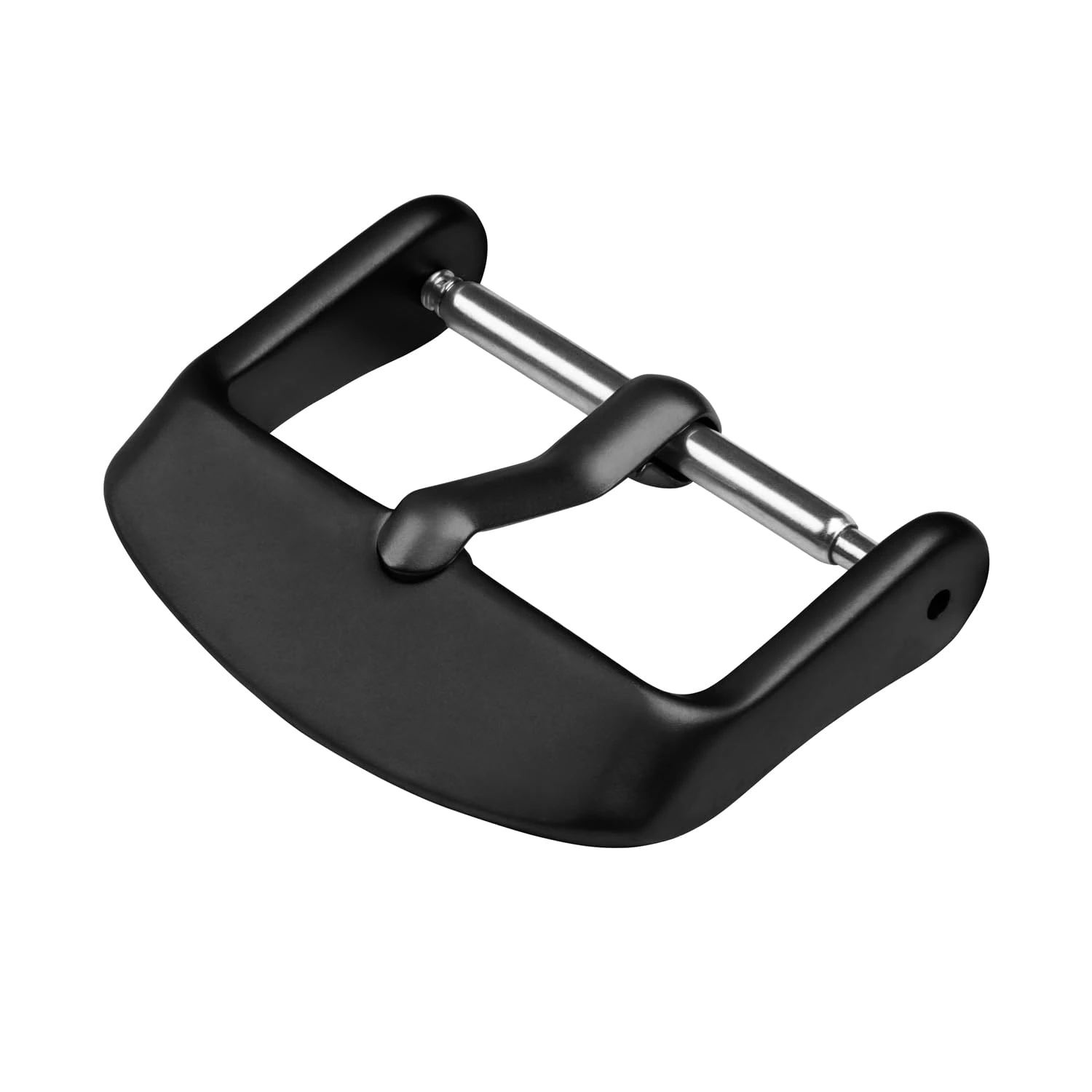 Archer Watch Straps - Stainless Steel Watch Strap Buckles (Matte Black, 18mm)