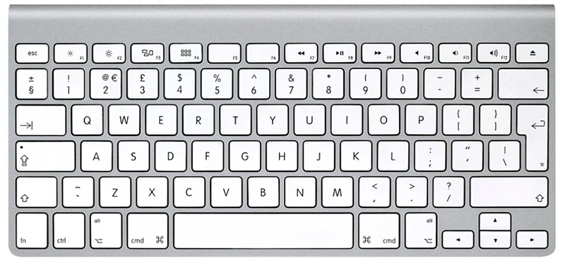 Apple Wireless Keyboard (A1314) (QWERTY English) (Renewed)