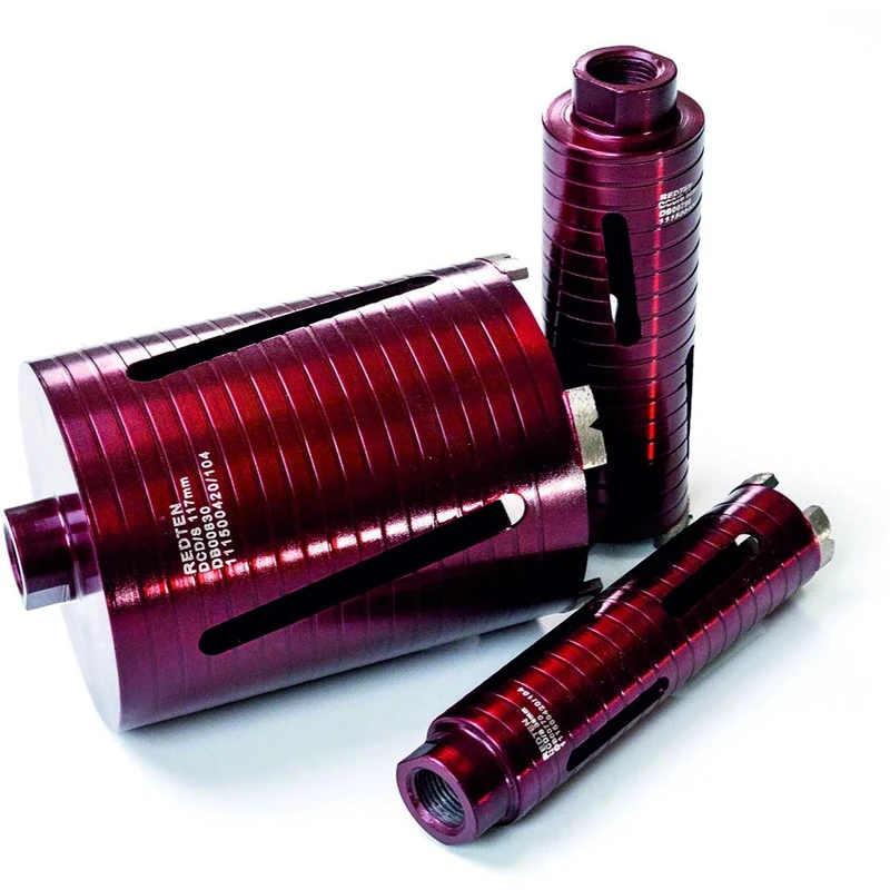 DART DB00740 Spiro Diamond Core Drill Bit, Red