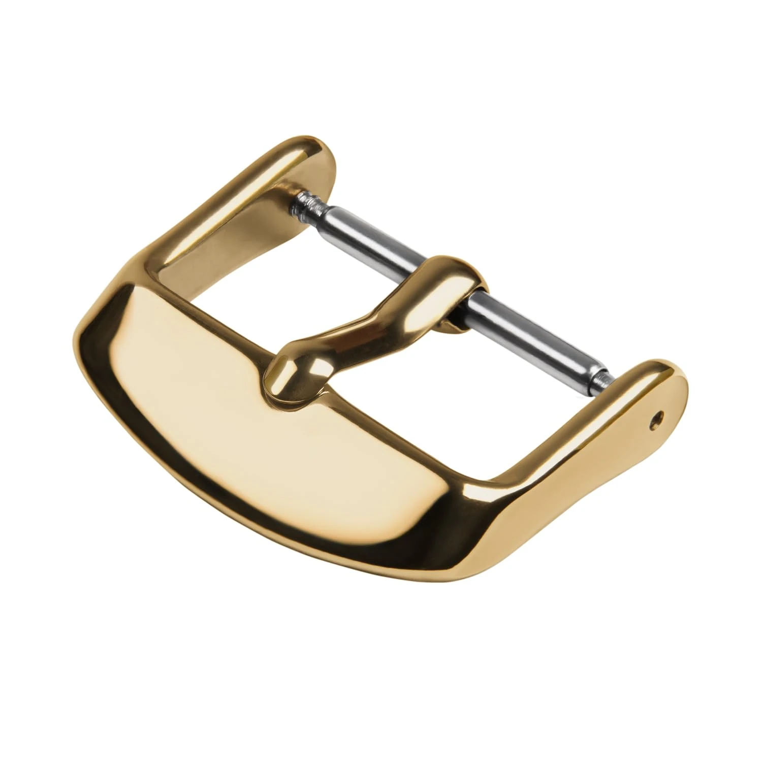 Archer Watch Straps - Stainless Steel Watch Strap Buckles (Polished Gold, 16mm)