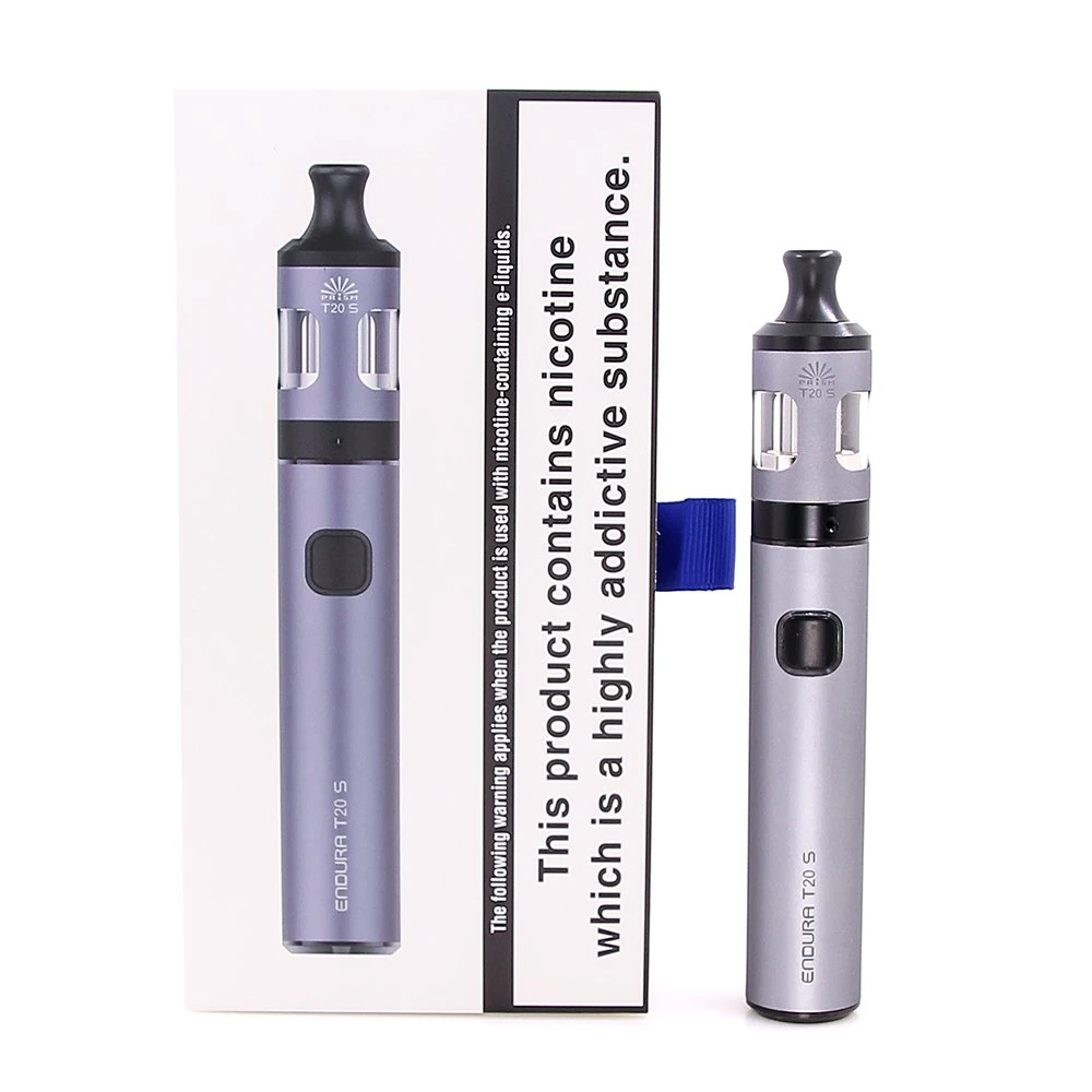 INNOKIN Endura T20-S Vaping Kit, Prism T20S MTL Tank, Long Lasting 1500mAh Battery, Sleek, User-Friendly, Optimal Performance, Electronic Cigarette, E CIgarette, E Cig, No Nicotine (Grey)