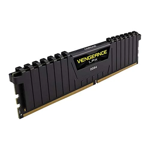 Corsair CMK8GX4M1D2400C14 Vengeance LPX 8 GB (1 x 8 GB) DDR4 2400 MHz C14 XMP 2.0 High Performance Desktop Memory Module, Black