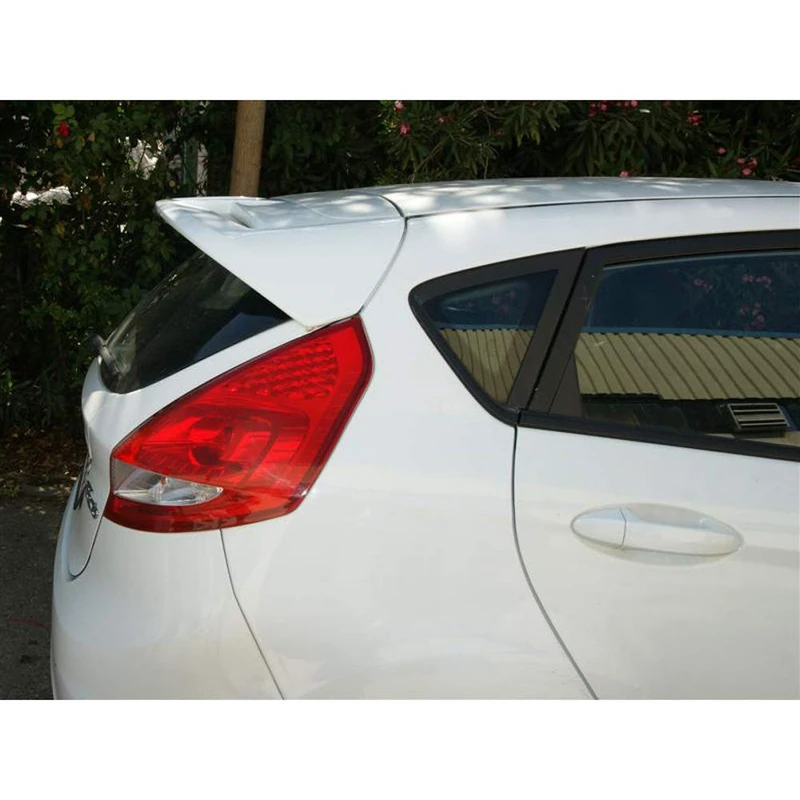 Motordrome Roof Spoiler compatible with Ford Fiësta VII Facelift 2013-2017 + Brake light recess (PU)