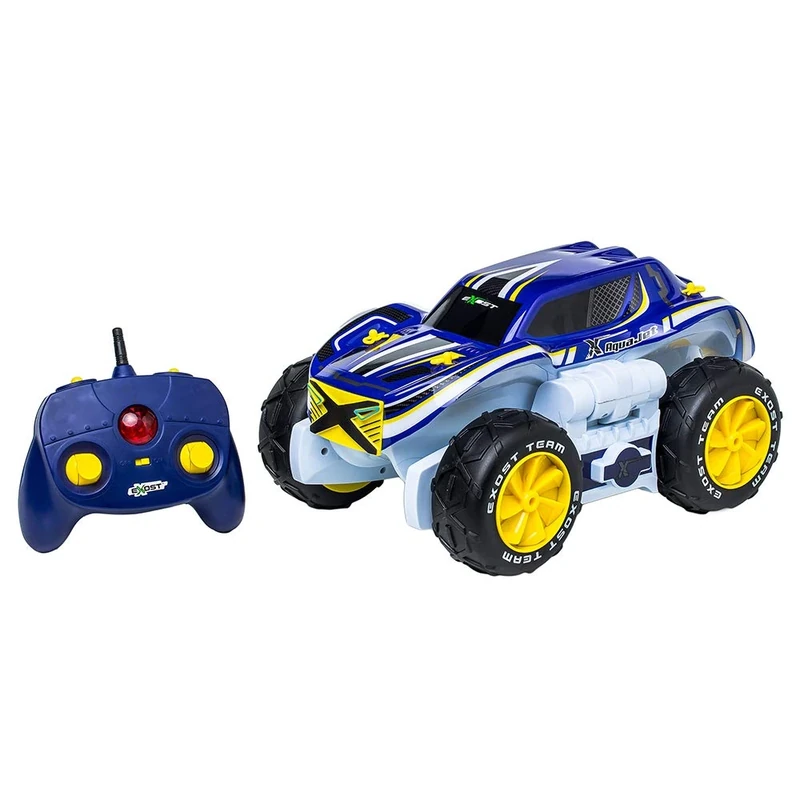 SilverLit 20139 Exost Aqua Jet Remote Control Car and Boat, Multi Colour, Standard - Image 1