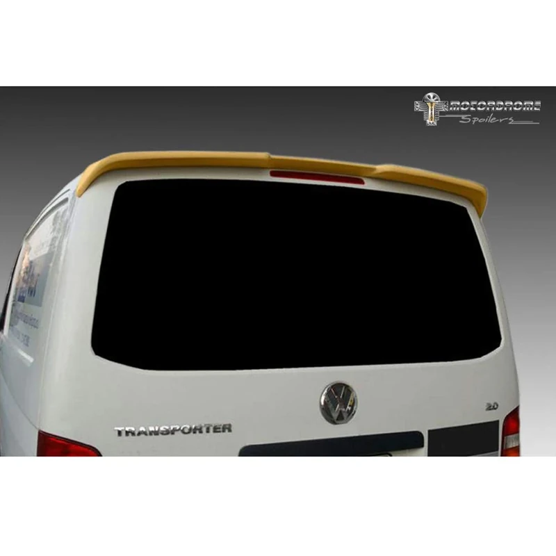 Motordrome Roof spoiler compatible with Volkswagen Transporter T5 2003-2015 (Models wih rear hatch) (PU)