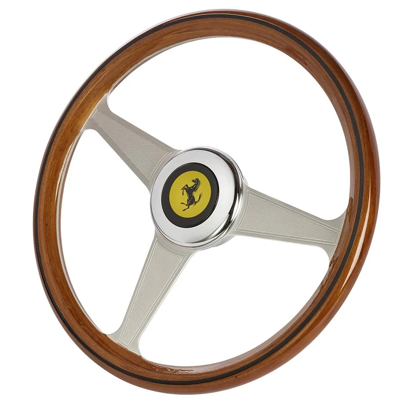 Thrustmaster Ferrari 250 GTO - Collectible Racing Wheel Add-On with Authentic Wooden Design for PC