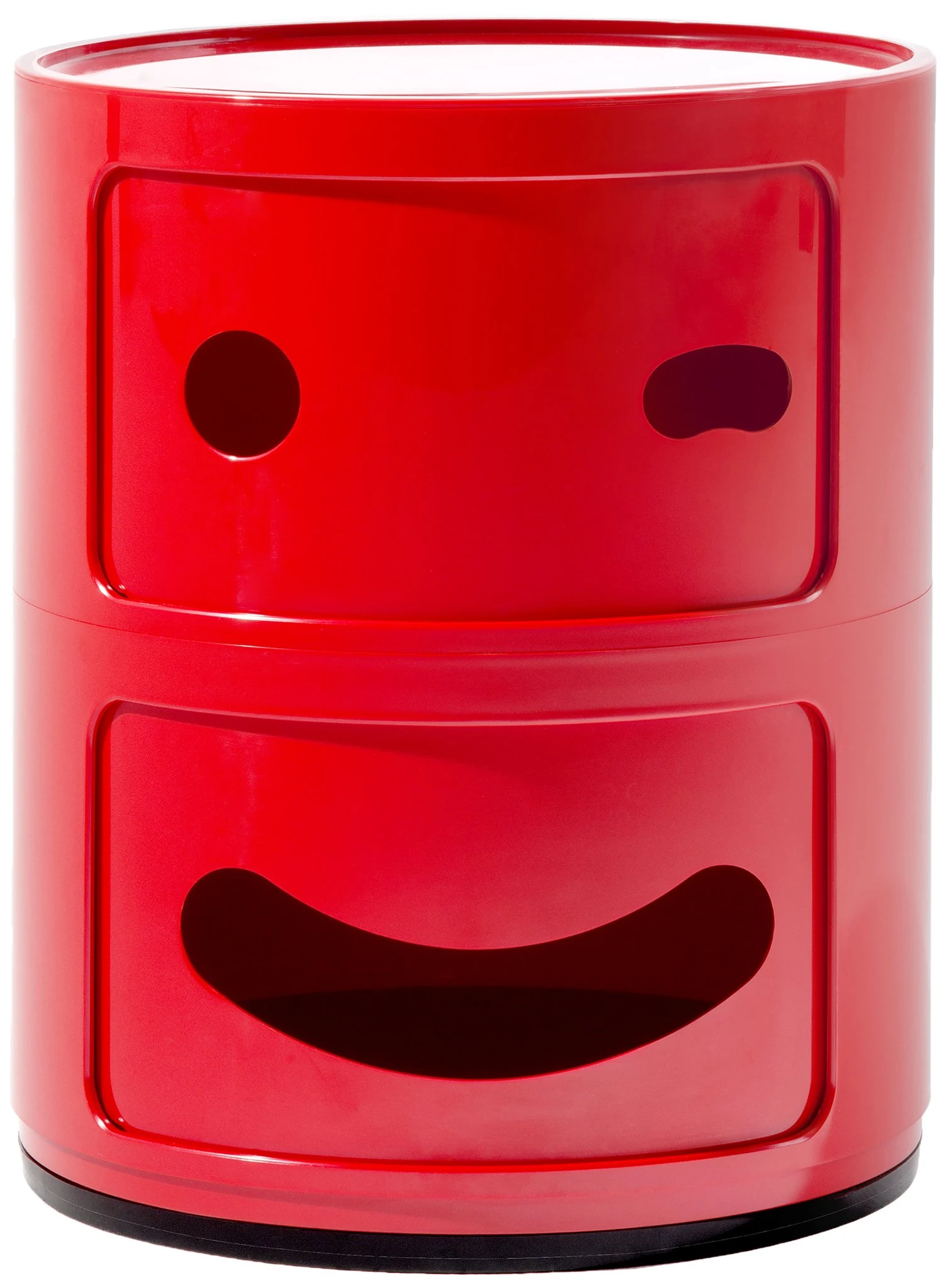 Kartell 492610 Componibili Smile Unit, Red, 40 x 40 x 32 cm