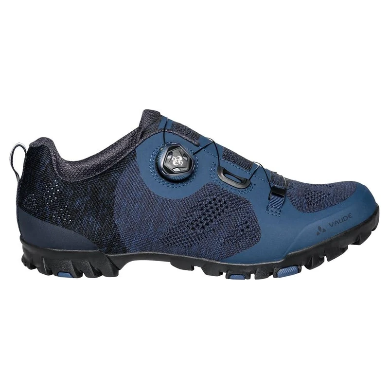 VAUDE Men's Tvl Skoj, Unisex Adults’ Mountain Biking Shoes, Blue (Fjord 843), 9 UK (43 EU)
