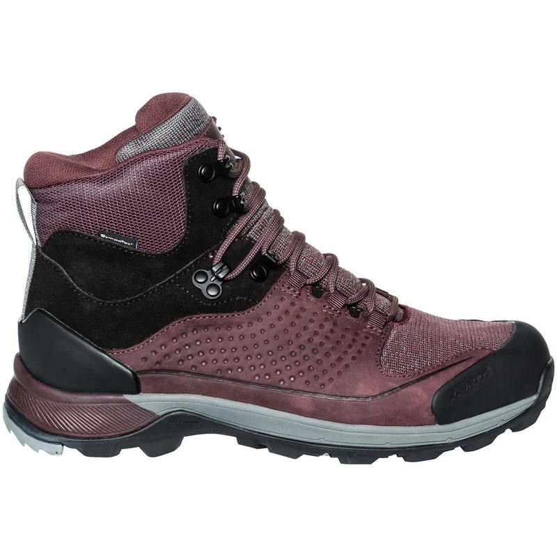 VAUDE Women's Trk Skarvan Mid Stx, Women’s Low Rise Hiking Shoes, Red (Raisin 842), 4 UK (37 EU)