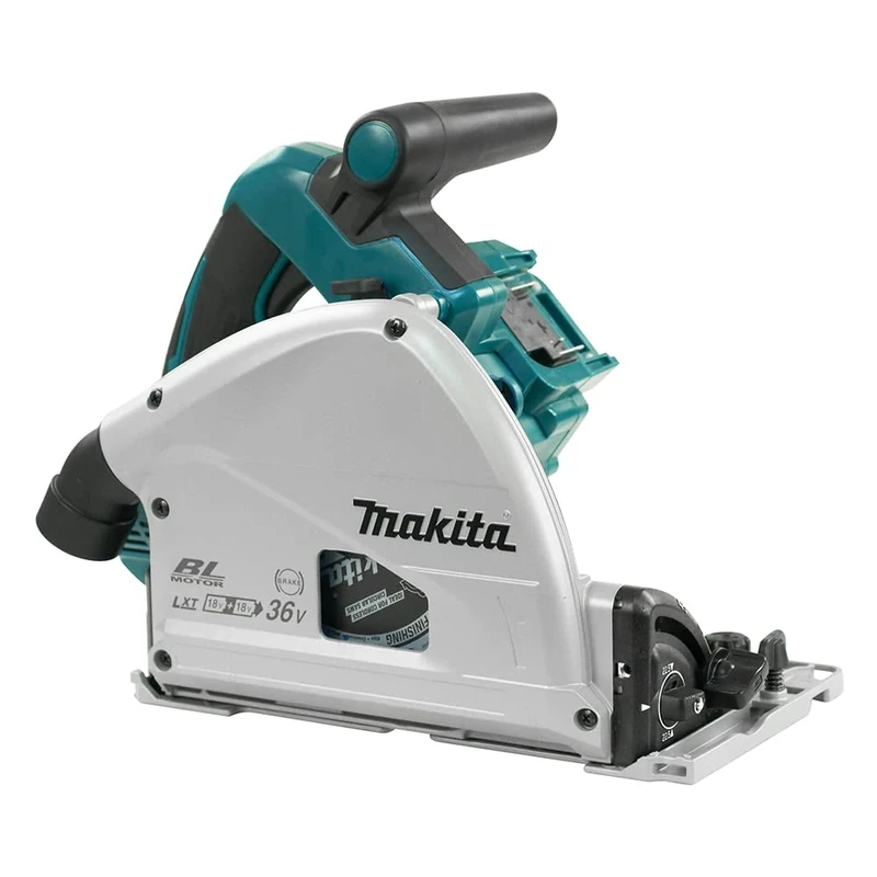 Makita DSP600ZJ (36V) Twin 18V Li-Ion LXT Brushless 165mm Plunge Cut Saw Supplied In A Makpac Case - Batteries And Charger Not Included