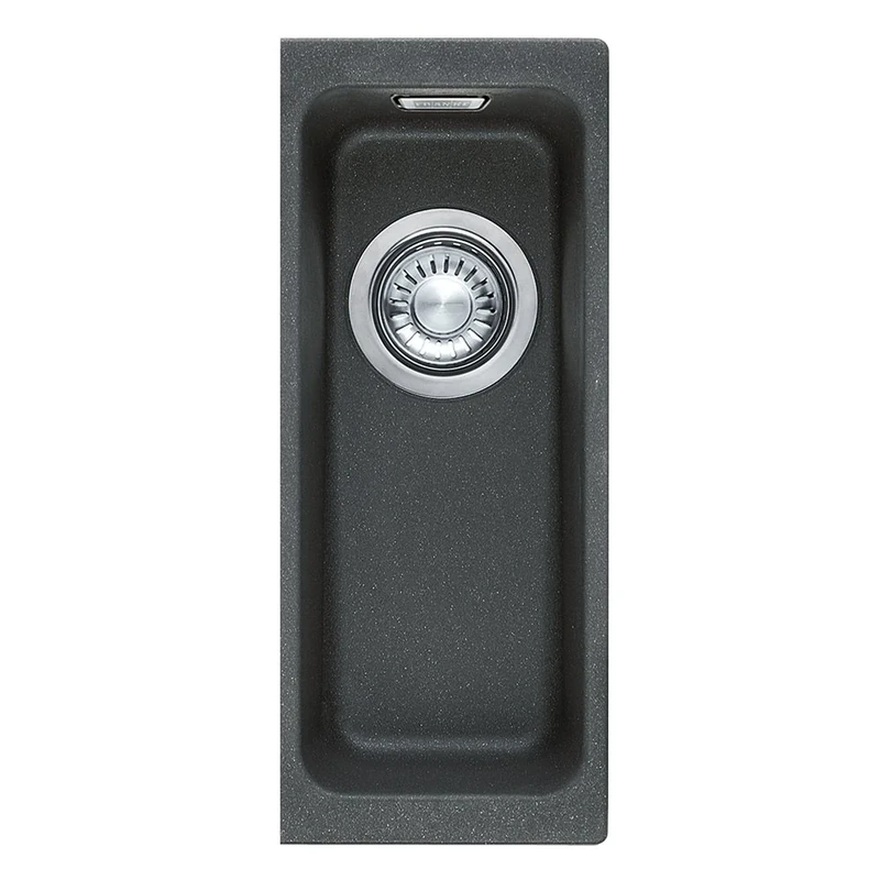 Franke 125.0298.799 Fragranite Granite Kitchen Sink with Single Bowl from Kubus KBG 110-16, Graphite