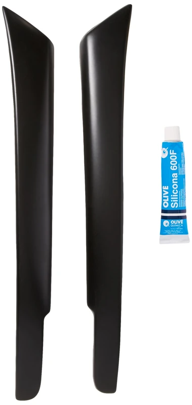 Motordrome Head Light Spoilers compatible with Audi A3 8P 3/5-doors 2003-2008 (ABS)