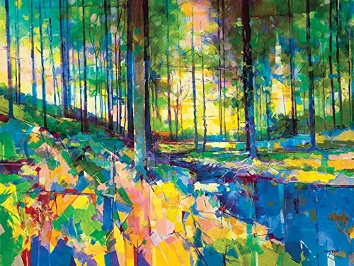 The Art Group Doug Eaton (Little Staple Edge) Canvas Print 60 x 80cm, Wood, Multicolour, 60 x 80 x 1.3 cm