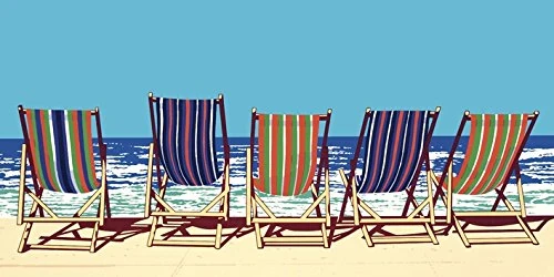 The Art Group Jonathan Sanders Canvas Print, Multi-Colour, 50 x 100 x 1.3 cm