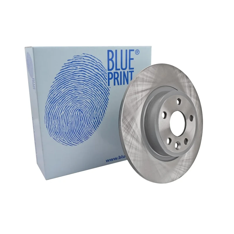 Blue Print ADJ134362 Brake Disc Set (2 Brake Disc) rear, full, No. of Holes 5