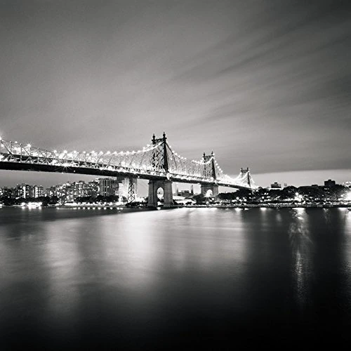 The Art Group Håkan Strand (Queensboro Bridge, NYC) -Canvas Print 85 x 85cm, Wood, Multi-Colour, 85 x 85 x 1.3 cm