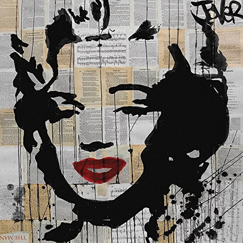 The Art Group Loui Jover Canvas Print, Multi-Colour, 85 x 85 x 1.3 cm