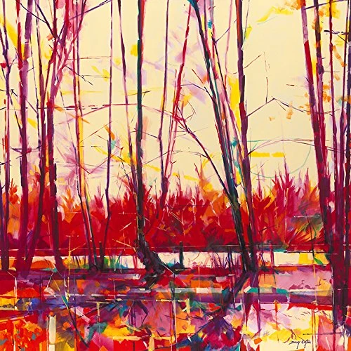 The Art Group Doug Eaton Canvas Print, Multi-Colour, 85 x 85 x 1.3 cm