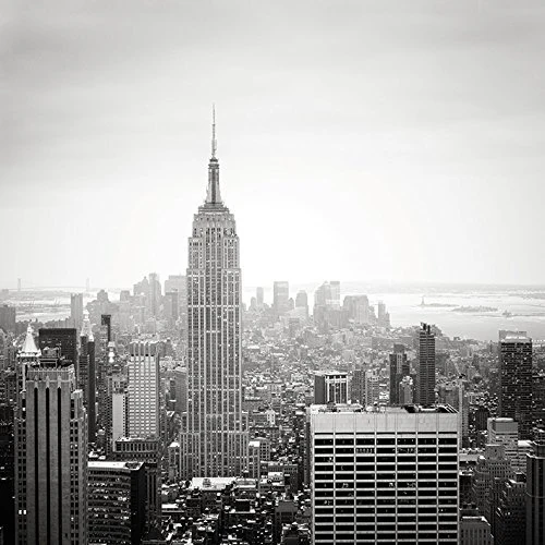 The Art Group Håkan Strand (Empire State Building, NYC) -Canvas Print 85 x 85cm, Wood, Multi-Colour, 85 x 85 x 1.3 cm