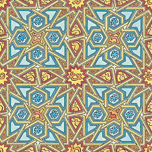 The Art Group Eric Broug (Marrakech) -Canvas Print 85 x 85cm, Wood, Multi-Colour, 85 x 85 x 1.3 cm