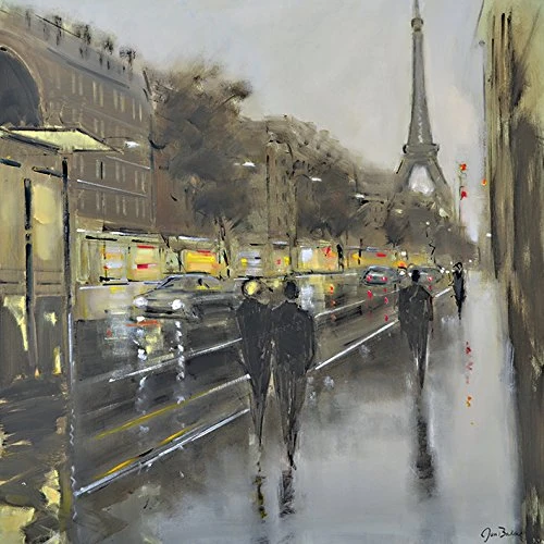 The Art Group Jon Barker Canvas Print, Multi-Colour, 85 x 85 x 1.3 cm