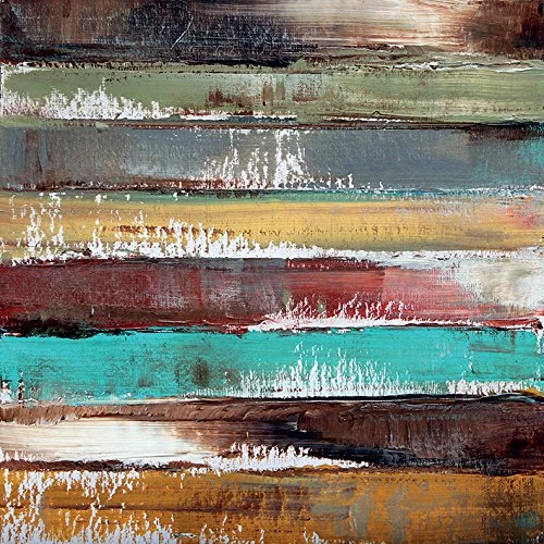 The Art Group Irena Orlov (Main Boulevard III) -Canvas Print 85 x 85cm, Wood, Multicolour, 85 x 85 x 1.3 cm