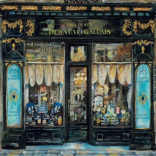 The Art Group Melissa Sturgeon (Chocolats) -Canvas Print 85 x 85cm, Wood, Multicolour, 85 x 85 x 1.3 cm