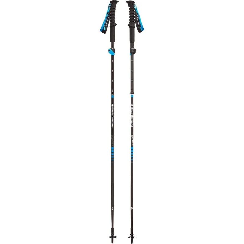 Black Diamond Unisex Distance Carbon Flz Trekking Poles, Black, 110