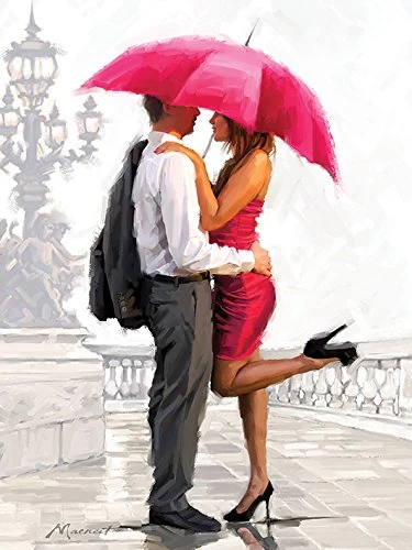 The Art Group Richard Macneil (Cupid's Lantern) -Canvas Print 60 x 80cm, Wood, Multicolour, 60 x 80 x 1.3 cm