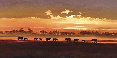 The Art Group Jonathan Sanders Canvas Print, Multi-Colour, 50 x 100 x 1.3 cm