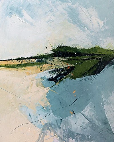 The Art Group "Simon Howden Copse End Canvas Print, Multi-Colour, 40 x 50 x 1.3 cm