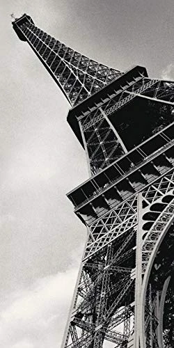 The Art Group Amy Gibbings (Eiffel Tower) -Canvas Print 50 X 100cm, Wood, Multi-Colour, 50 x 100 x 1.3 cm