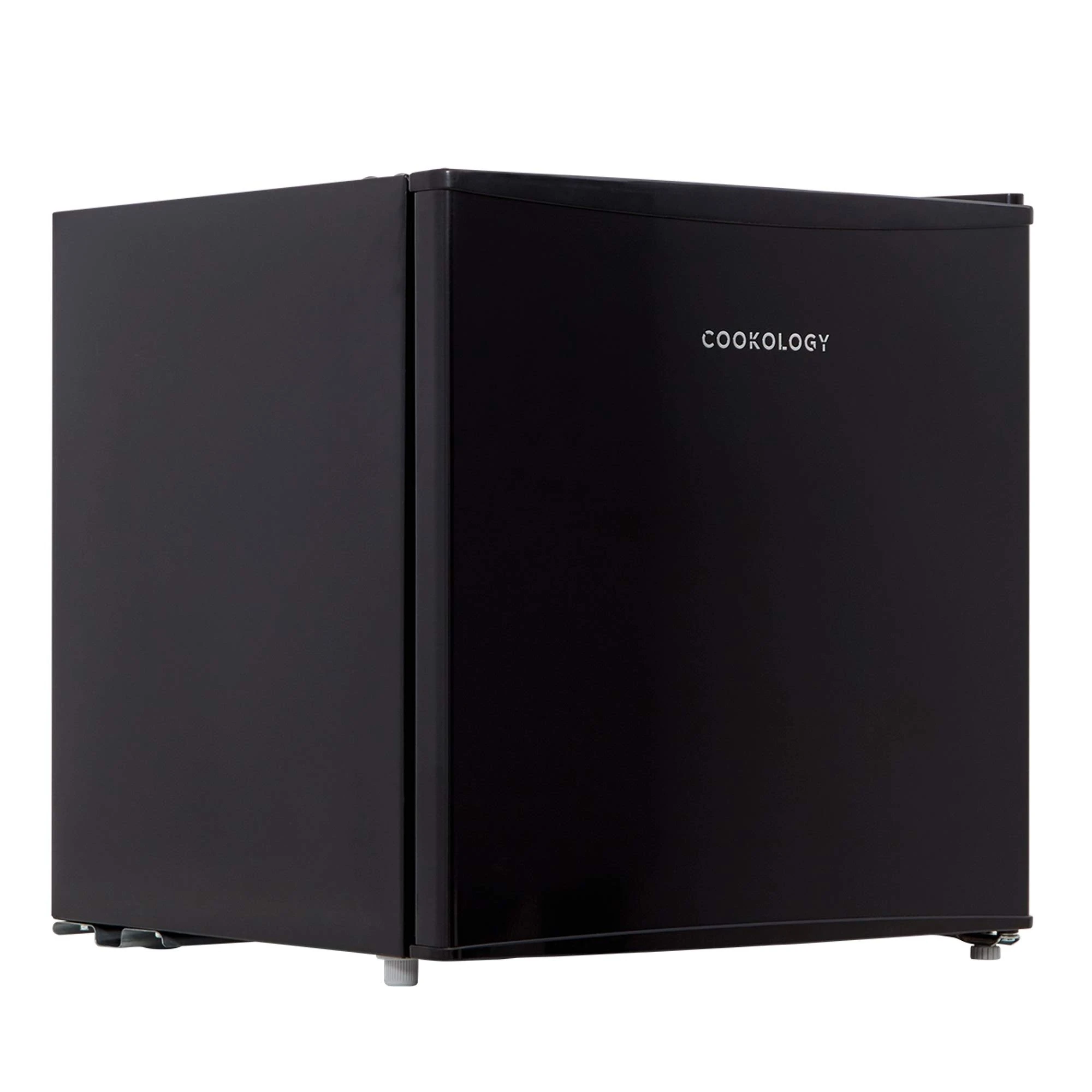 Cookology MFZ32BK Small Table Top Mini Freezer in Black - 31 Litre Capacity - For Counter Tops - Adjustable Temperature Control & Legs - Removable Wire Shelf - 4 Star Freezer Rating